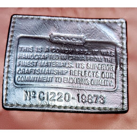 Coach Vintage Poppy Multicolor Signature Handbag - Picture 5 of 16